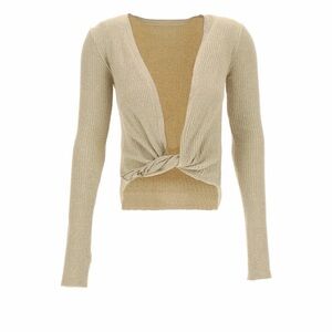Jacquemus Le Gilet Noué Twisted V-Neck Cardigan